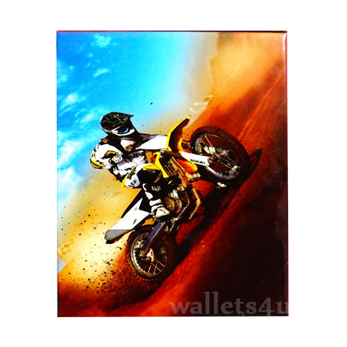 Magic Wallet, A Guy Driving Motorbike - MWCMP0110
